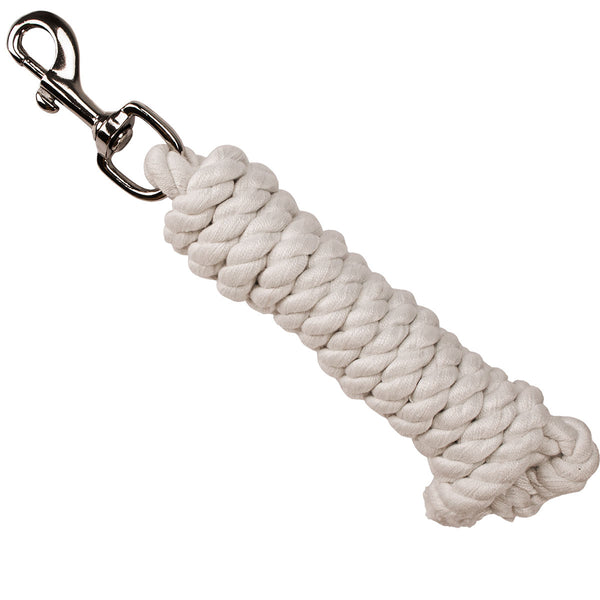 Cotton Lead Rope With Snap 6 Ft